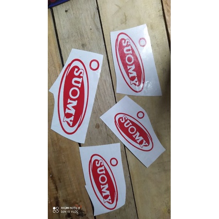 mall sticker repaint helm logo Suomy