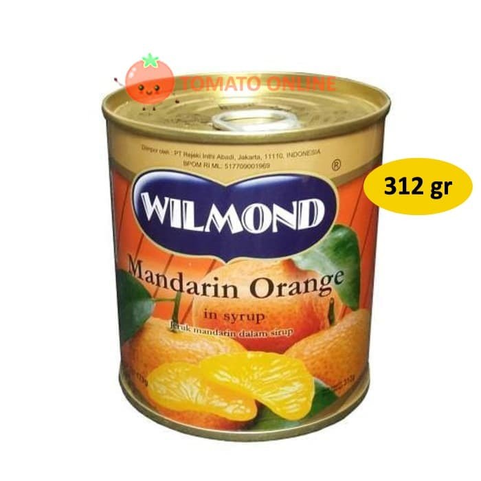 

5ds45ss Wilmond Mandarin Orange Jeruk Kaleng 312 Gram Gr G / 312Gr / 312Gram Xa20X1