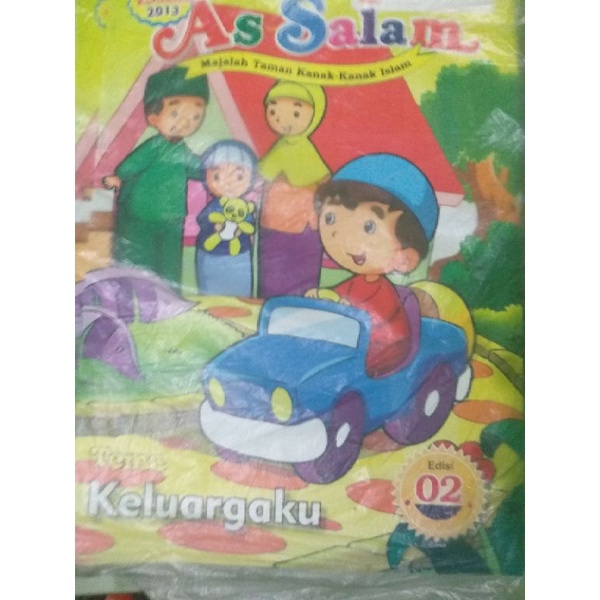 majalah anak tema 2  lingkunganku paud tk ra