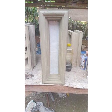 Cetakan loster fiber 2 muka minimalis