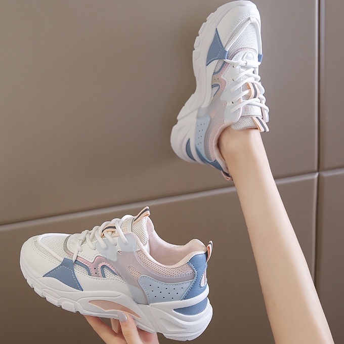 Sepatu Import Wanita Sneakers Olahraga Perempuan Sneaker Fashion Cewek Terbaru SP-166