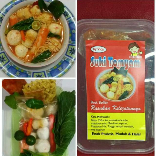 Tomyam suki instan best seller