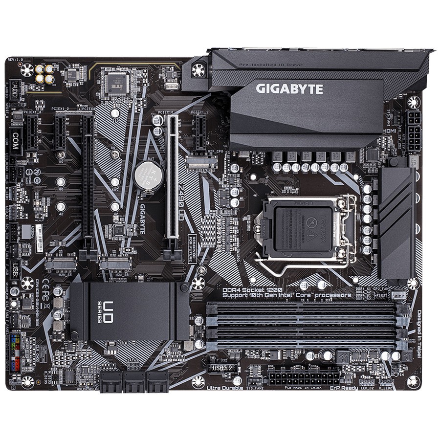 Motherboard Gigabyte Z490UD / ATX Socket LGA1200 4 x DDR4 USB3.2 SATA3 ( Z490 UD )