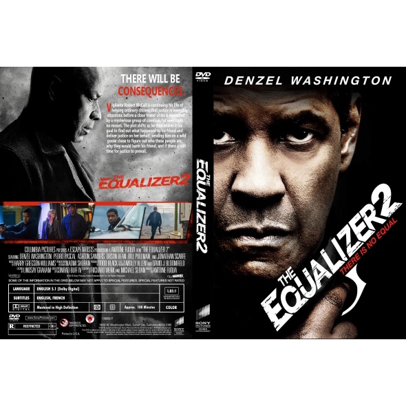 Kaset Dvd Terbaru The Equalizer 2