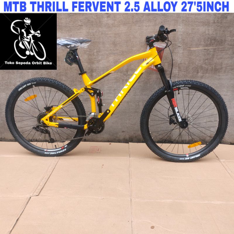 Sepeda Gunung MTB Thrill Fervent 2.5 Alloy 27'5Inch Terbaru