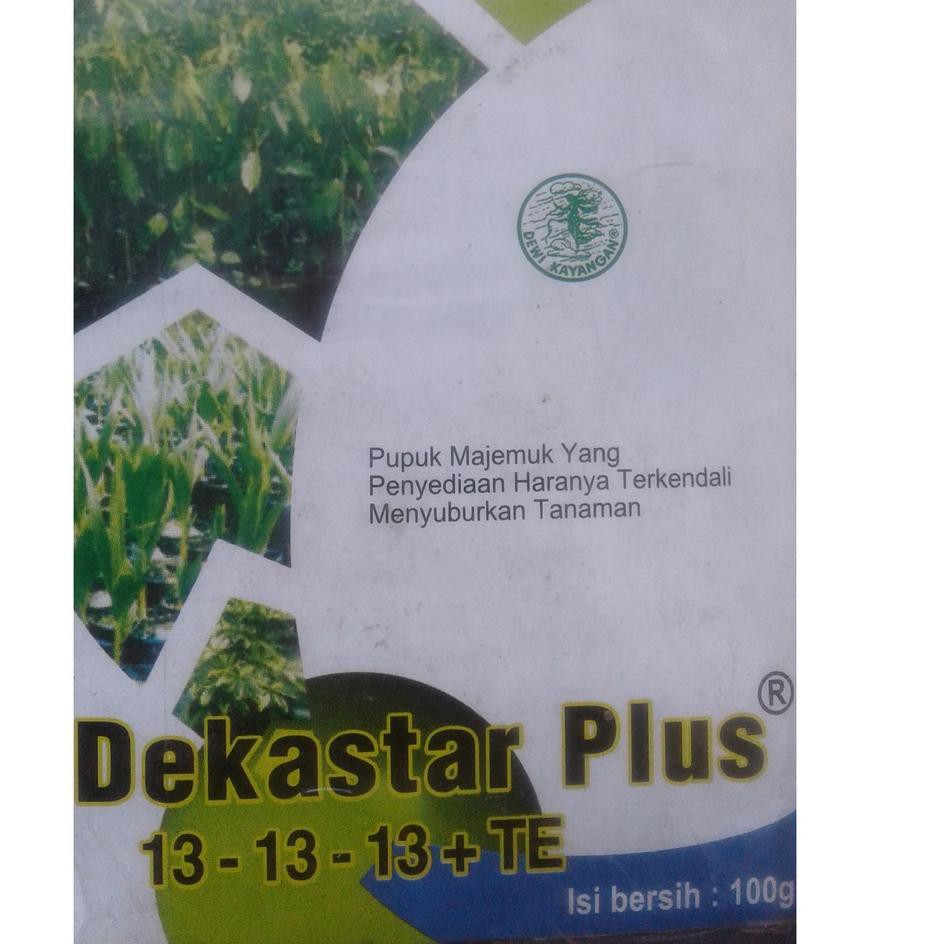 BIG SALE Ori Pupuk Dekastar 13-13-13 Te 500 Gram Gr Pupuk Majemuk Osmocote 500gr 131313
