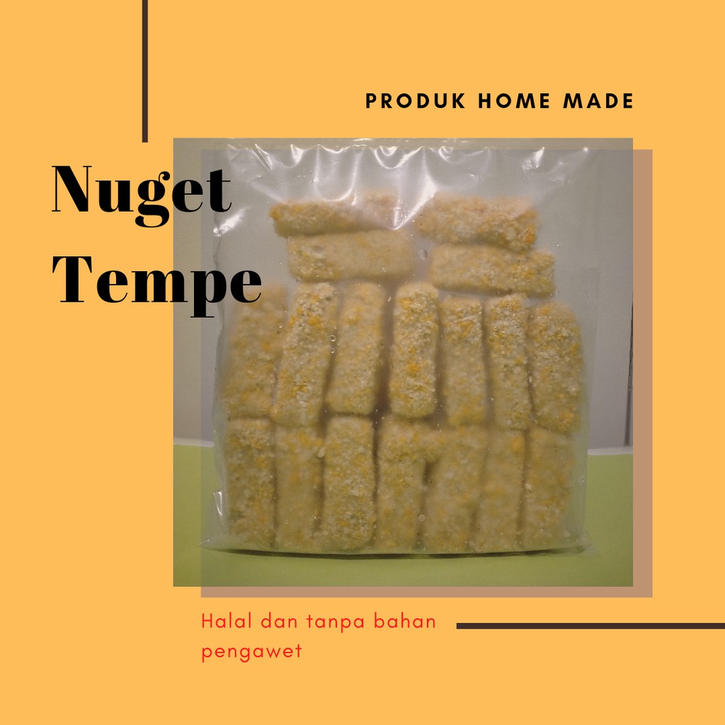 

Nuget Tempe / Naget Tempe 16 Potong / Nuget Ayam