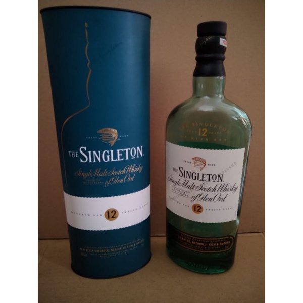 Botol bekas miras The Singleton 12 Years 700 ml