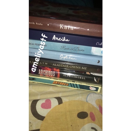 preloved novel original alastair owns me, kata, ancika, kuah untuk dinda