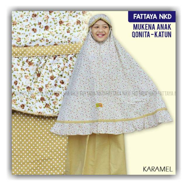MUKENA ANAK KATUN QANITA FATTAYA