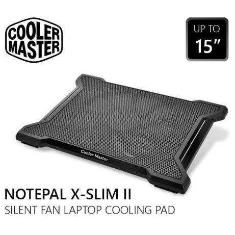 Cooling Pad Cooler Master NotePal X-SLIM II - Notebook Cooler Fan - Laptop Cooling pad