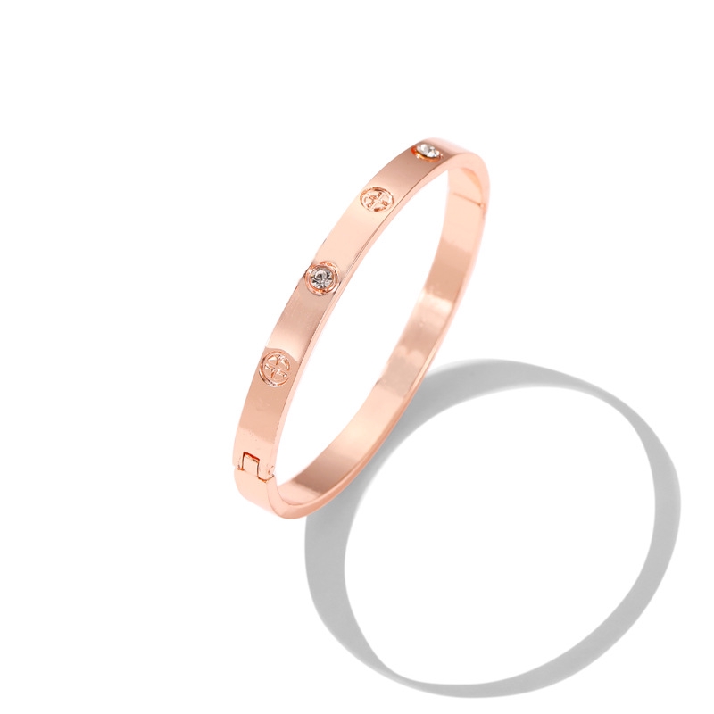 Gelang Pasangan Rose Gold Korea Fashion Seratus Aksesoris Yang Cocok