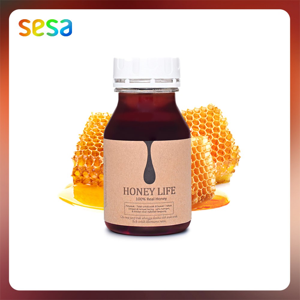 

HONEY LIFE 100% Madu Asli 250ml - Madu Hutan Sehat Alami