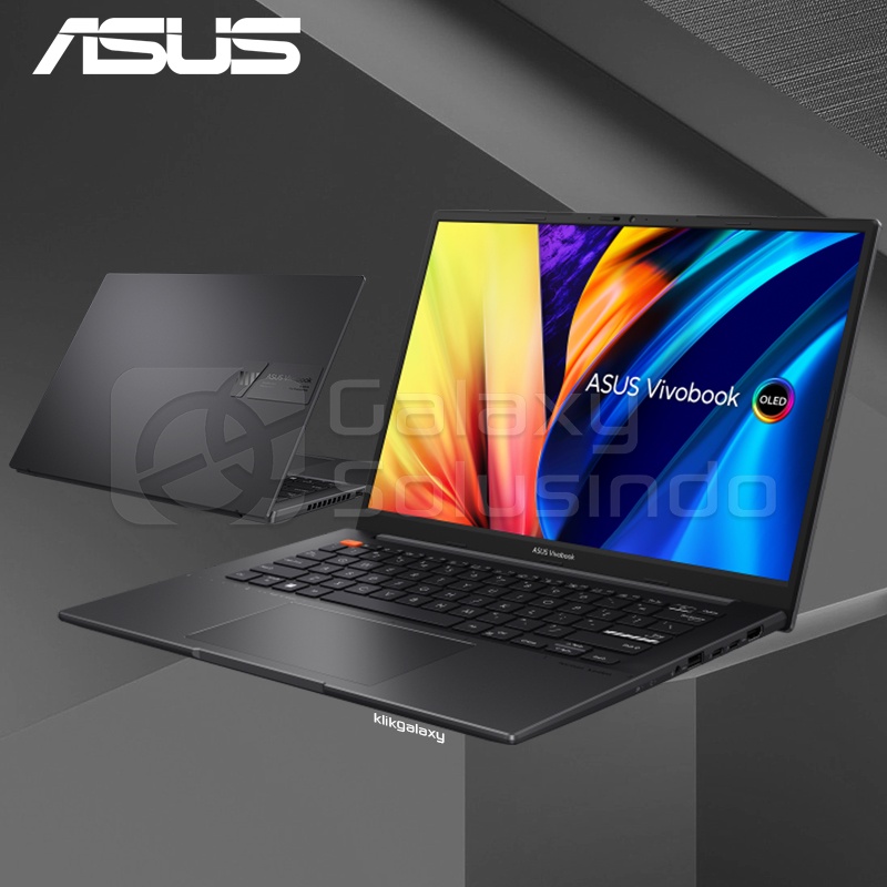 ASUS VIVOBOOK S 14 OLED K3402ZA-OLED555 Core i5-12500H 512GB SSD 12GB RAM Intel Iris XE - Black Notebook