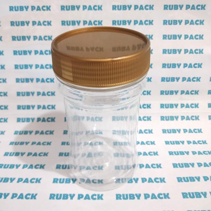 Botol Jar Bumbu 150gr/ Botol Jar Sambal Tutup Gold