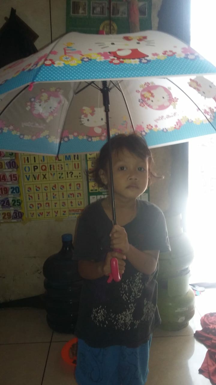 Payung Tongkat Anak Hello Kitty - 001kt Hellokitty Cantik Doff Indah