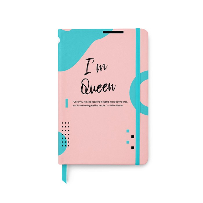 

[RESTOCK] Classic Notebook Custom #Queen - Bullet Journal - Agenda - Planner - Plain