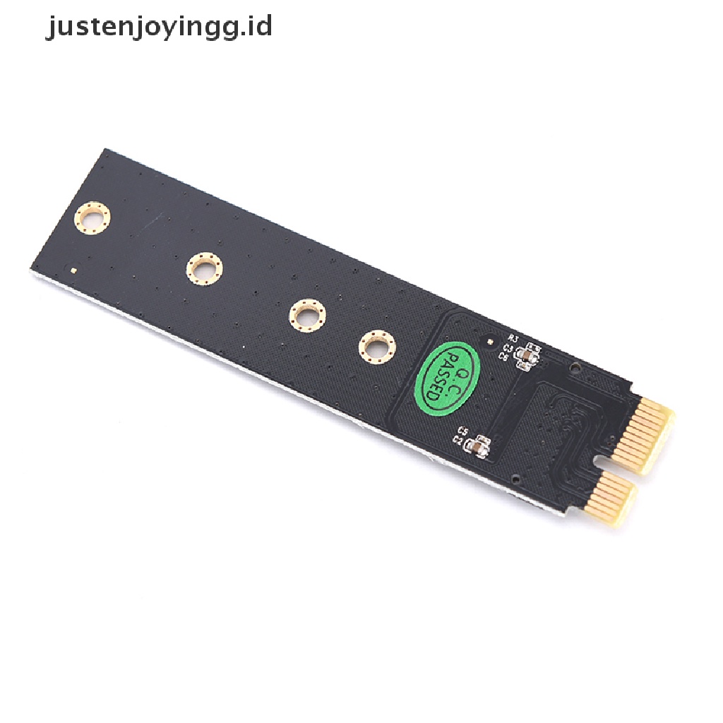 // justenjoyingg.id // Pcie To M2 Adapter Nvme Ssd M2 Pcie X1 Raiser Pci-E Pci Express M Key Connector ~