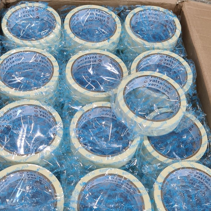 

Yatta Masking Tape - Lakban Kertas 24 mm x 20 Yards (18 m)