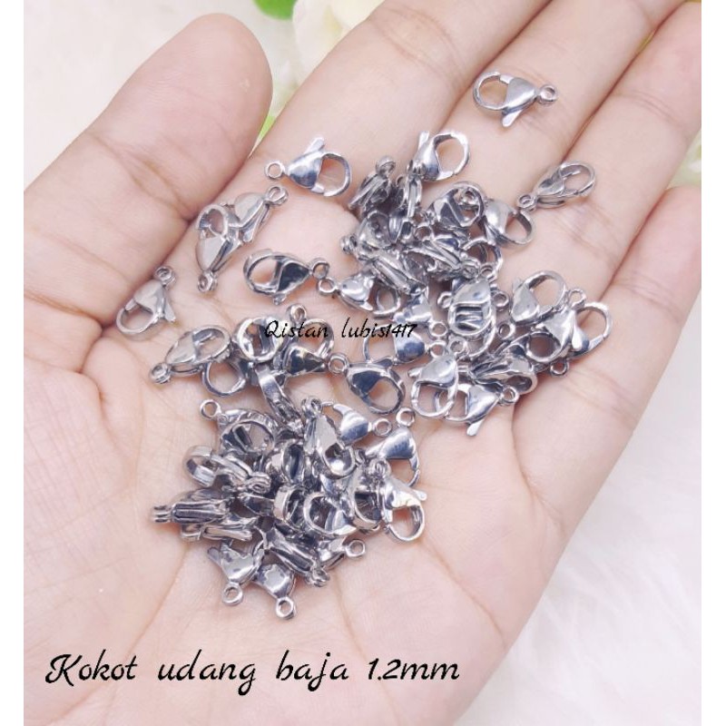 Kokot udang baja 1.0 dan 1.2 10pcs