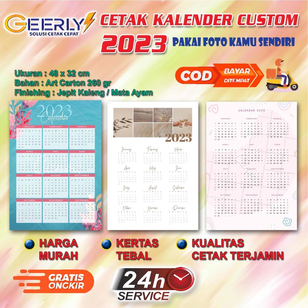

KALENDER A3 BEBAS DESAIN (CUSTOM) HARGA PER PCS