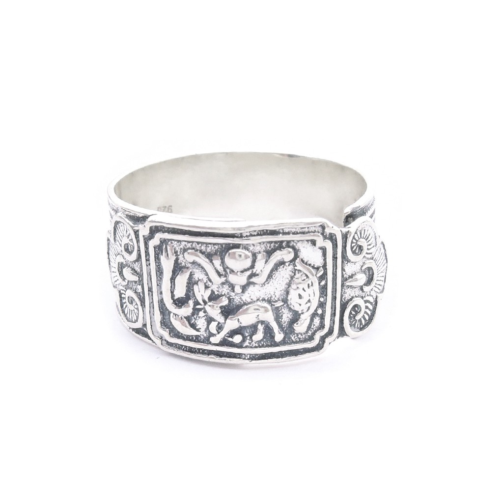 Cincin Perak Cowok / Cincin Perak Pria Motiv