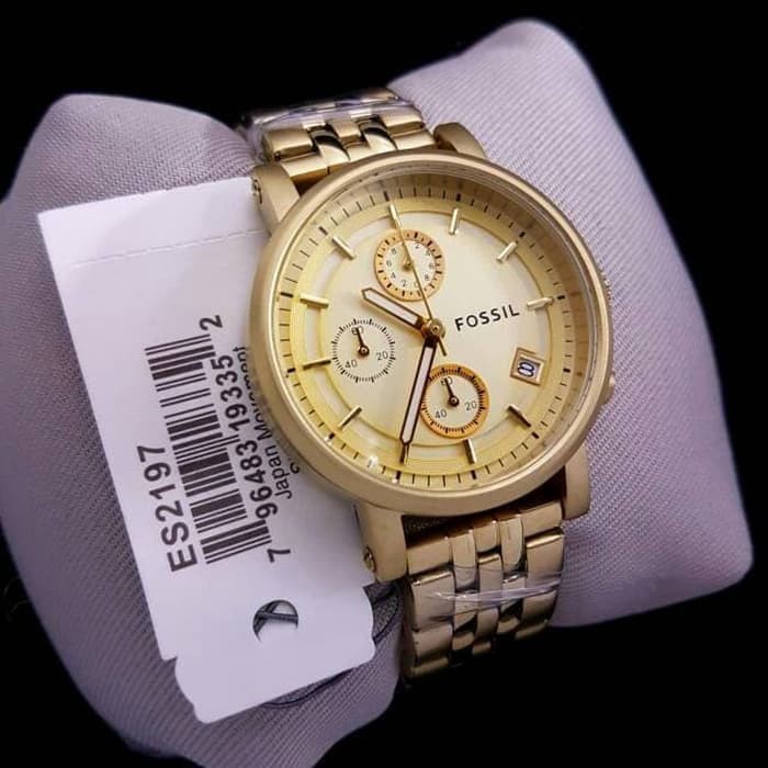 Super Promo Jam Tangan Wanita Fossil Boyfriend Type ES2198  Murah