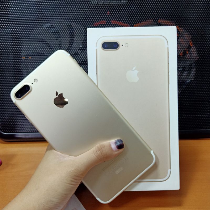 (SECOND) IPHONE 7+ 128GB BH 100% EX IBOX MULUS NO MINUS SUPER ISTIMEWA