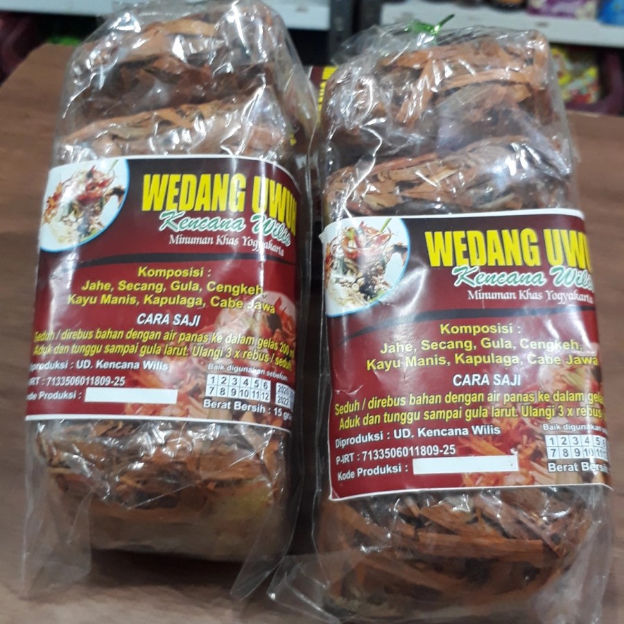 

WEDANG UWUH CAP GENTONG MERAH Isi 5 pcs