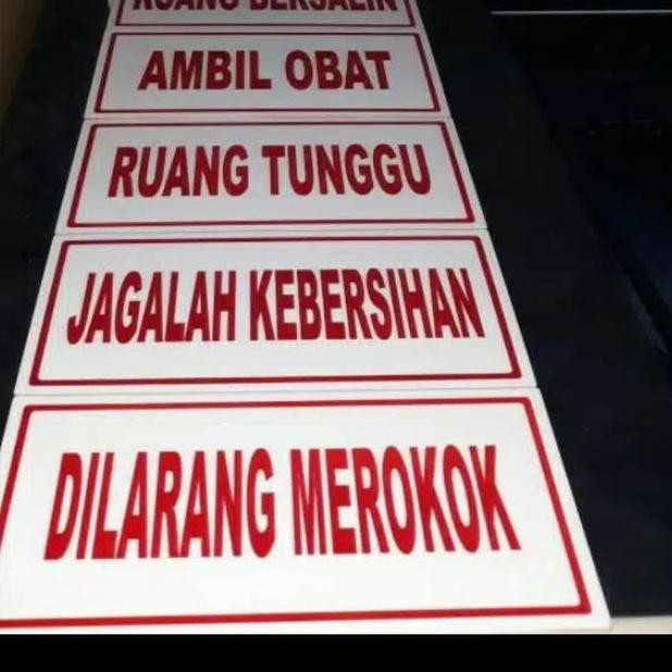 

WF6❀ papan nama acrylic , papan peringatan akrilik , papan nama custom Terlaris!!