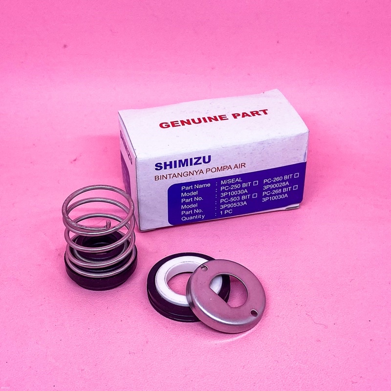 Seal Pompa Air SHIMIZU PS 135/ 130/ 126/ 128 MECHANICAL SEAL SHIMIZU PS-125 SIL MEKANIK PS 128 130 135 - SPAREPART ORIGINAL