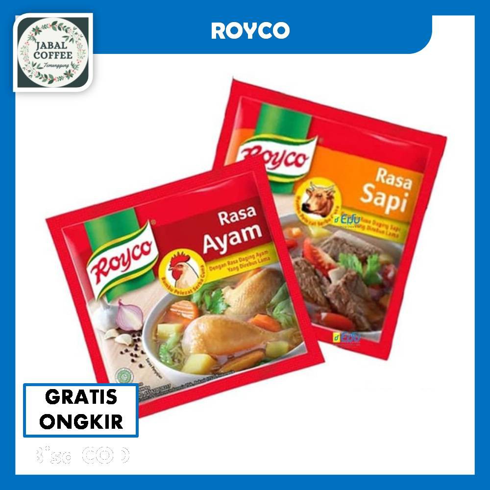 Royco Penyedap Rasa Sapi Dan Ayam / Royco Bumbu Penyedap Makanan Rasa Kaldu Ayam Dan Sapi 9 Gram J41