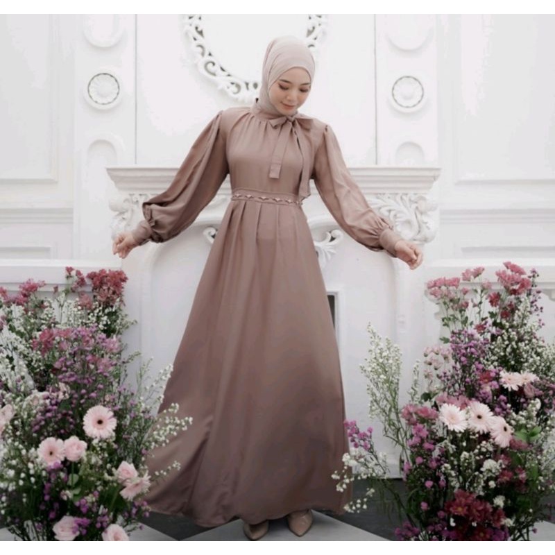 ASYURA DRESS BY RIFANY HIJAB ORIGINAL//EID SERIES//BAJU KONDANGAN//BAJULEBARAN//DRESSWANITA
