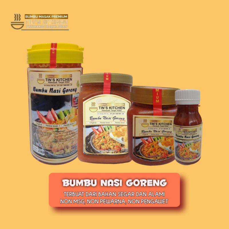 

Tin's Kitchen BNS Bumbu Masak Instan Nasi Goreng