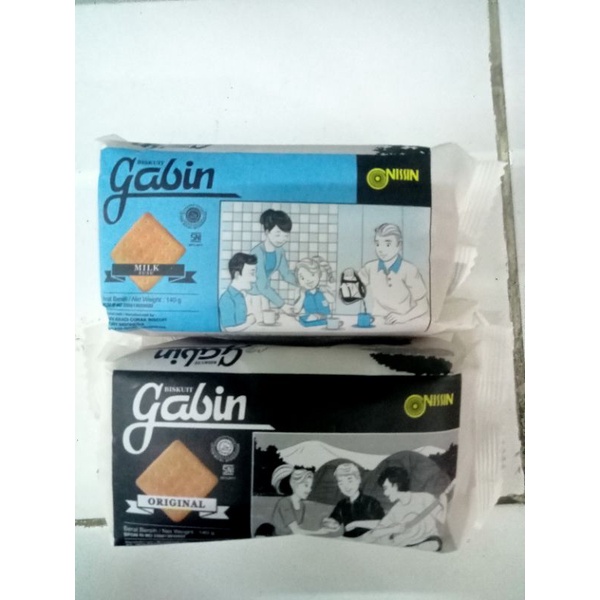 

Nissin Gabin original/susu 140gr