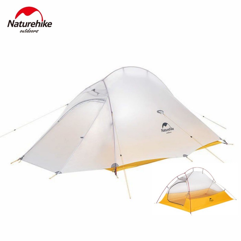 TENDA CAMPING CLOUD UP 2 UL 10D NATUREHIKE NH19ZP017 TENDA PENDAKI GUNUNG CAMPING BERKEMAH OUTDOOR