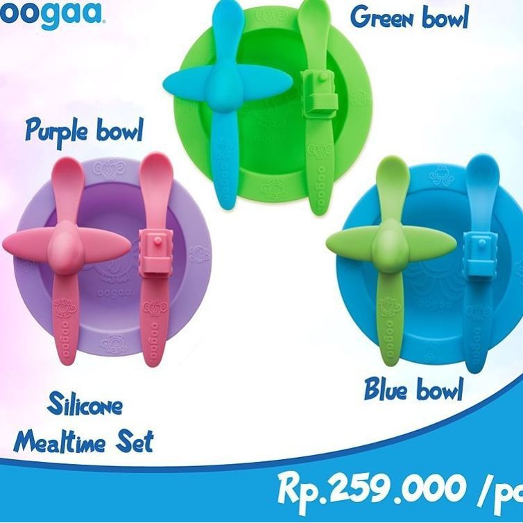 Oogaa Silicone Mealtime Set