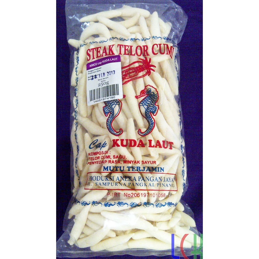 

Kricu cap Kuda Laut 250 Gram