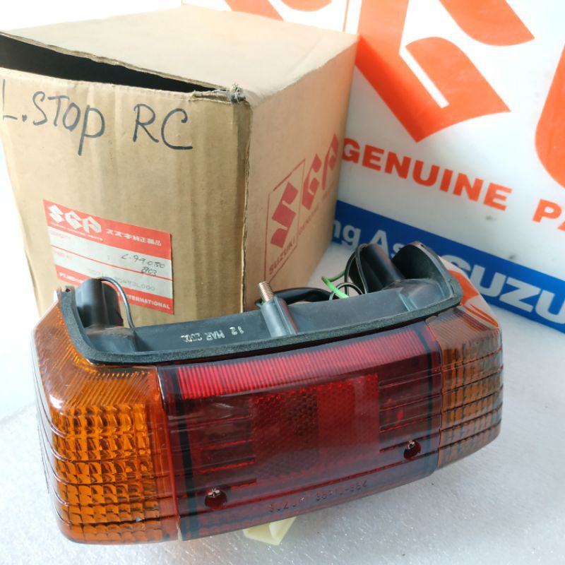 lampu belakang Suzuki rc80 rc100 dk80 dk100 stoplamp stop lamp Suzuki rc 100 80 original asli baru
