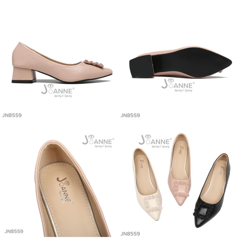 JOANNE Heels Shoes Sepatu Kerja Wanita Hak Tahu JN8559 [ORIGINAL BRAND]