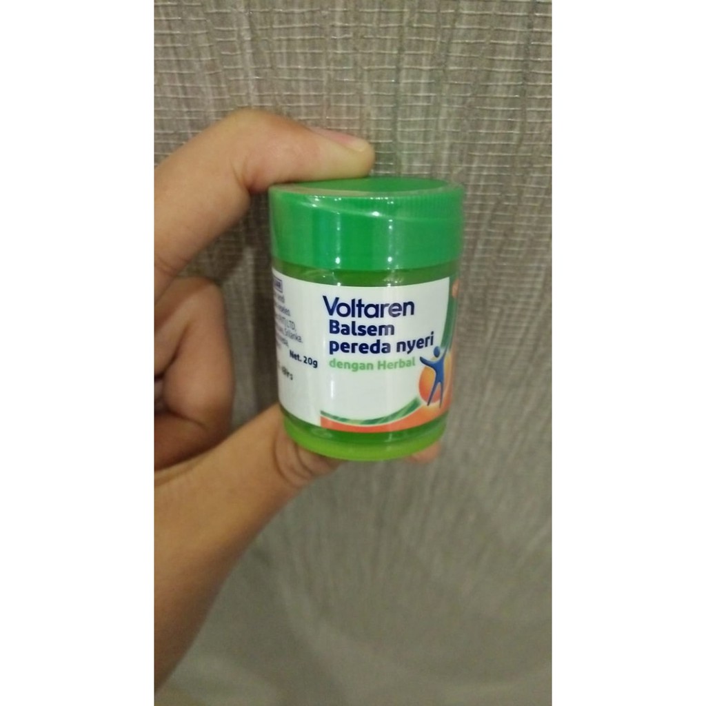 VOLTAREN BALSEM PEREDA NYERI DENGAN HERBAL 20GR - 100% ORIGINAL