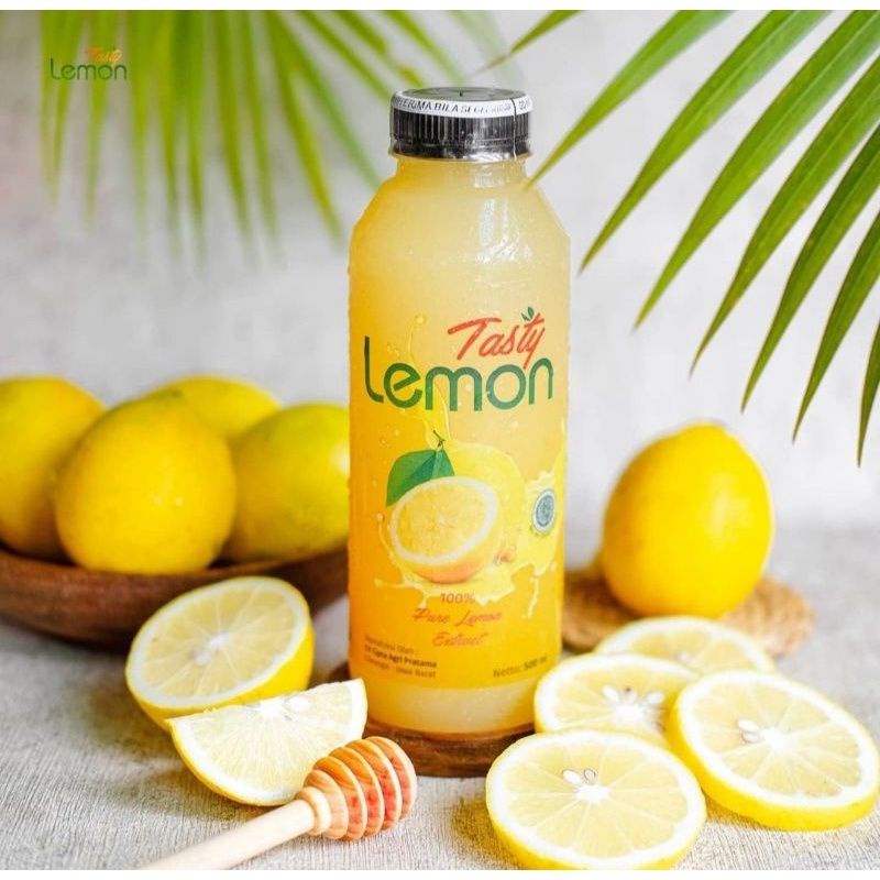 

Lemon Tasty - Lemon + Jahe - U LEMON - Lemon Ginger Jus Lemon Murni 500 ml