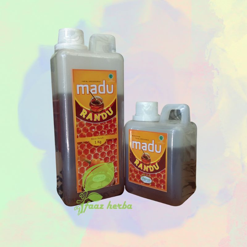 Madu Randu Mabruuk Mabruk 1kg dan 500gr