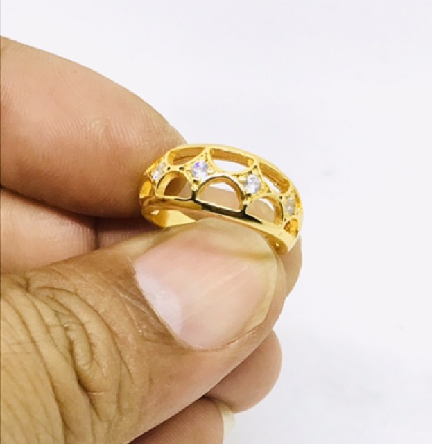 Cincin wanita //cincin lapis emas // cincin //perhiasan // cincin