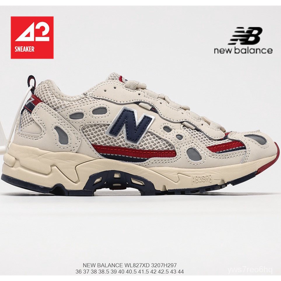 Ready to ship New Balance WL827 fashion lace-up sports running shoes outdoor casual shoes hiking sho