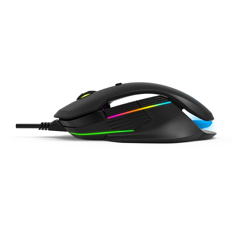 DELUX GAME TITAN M627 - WIRELESS SIDE WING RGB GAMING MOUSE DLM 627
