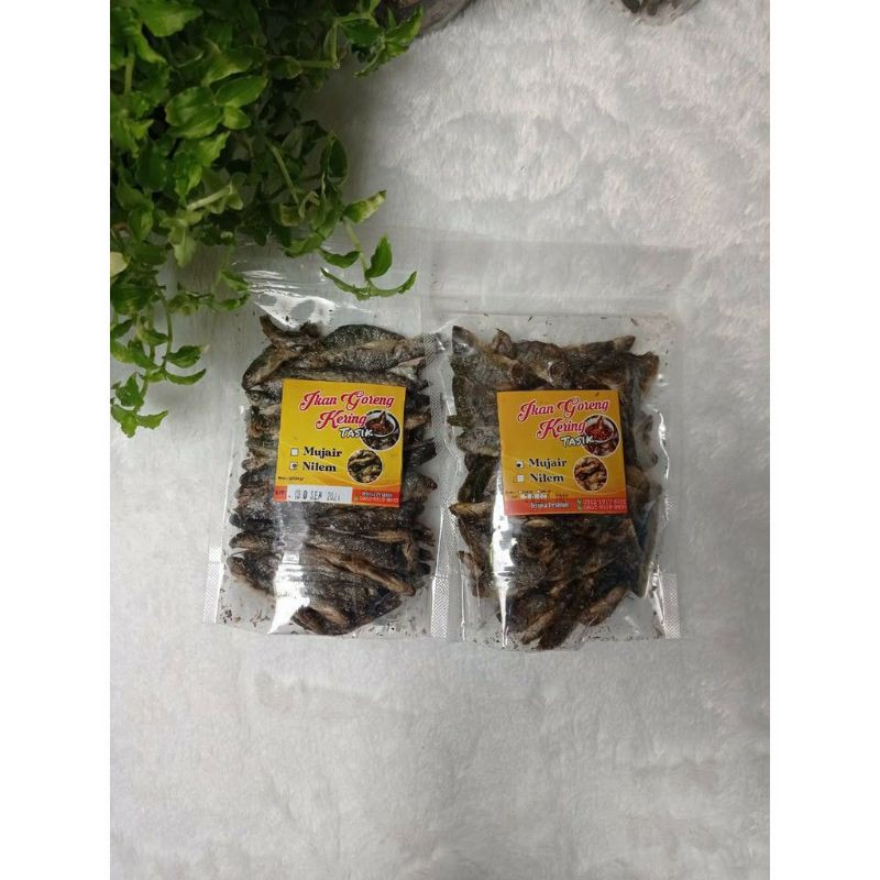 IKAN GORENG KERING TASIK 150 GR - BABY FISH CRISPY NILEM & MUJAIR - ikan goreng krispi