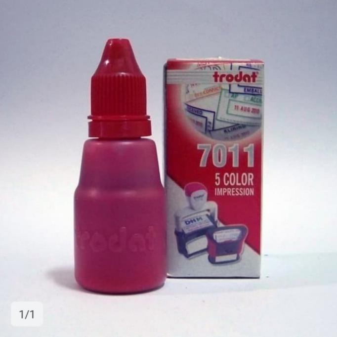 

Berkualitas Tinta Stempel Trodat 7011 Warna Merah Bergaransi
