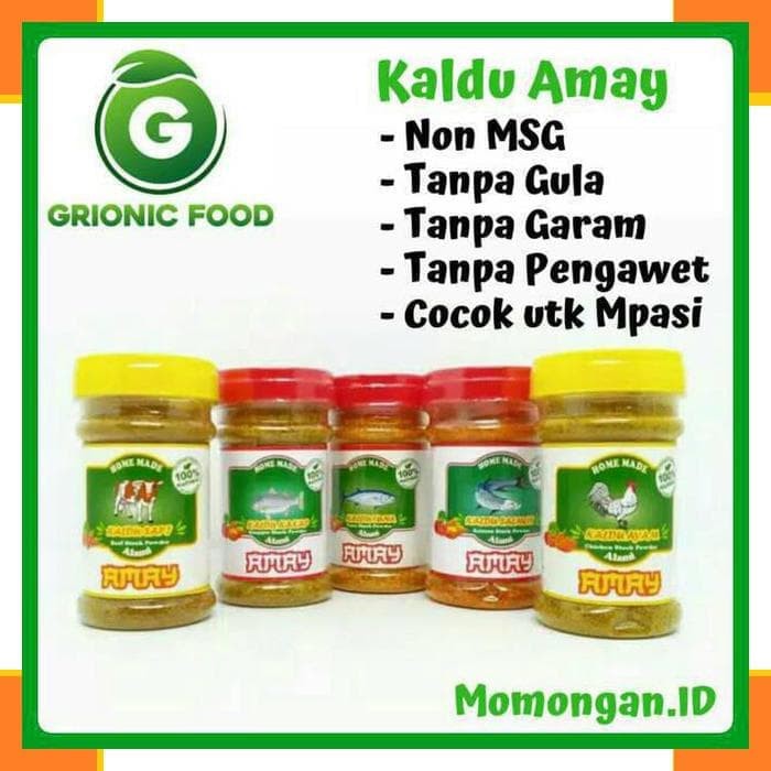 

Makanan Bayi Organik 4475 Kaldu Mpasi Amay 85gr Non MSG Non GULGAR