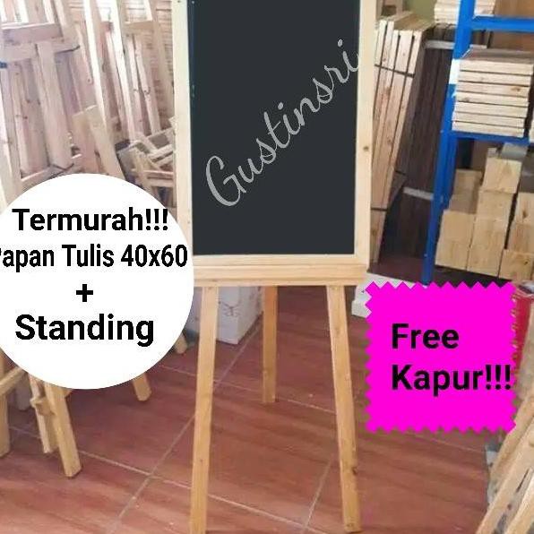 

[JK0039] PAPAN TULIS KAPUR + STANDING TRIPOT PAPAN MENU CAFE PAPAN BOARD + KAKI KAYU PENYANGGA DEKOR